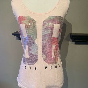 Light pink tank by PINK